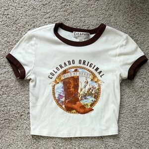 Country Cropped Baby tee